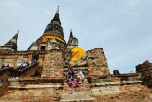 Bangkok: Ayutthaya & lokale markttour In het Spaans of Engels