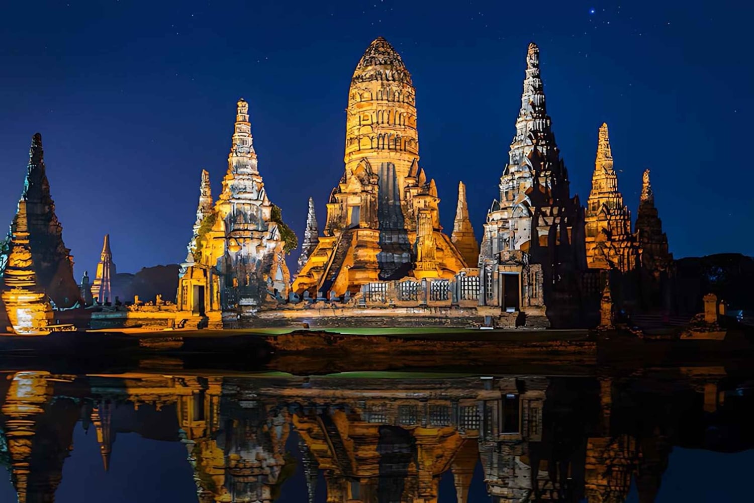 Bangkokissa: Bangkok: Ayutthaya Night Tour (Liity retkelle): Ayutthaya Night Tour (Liity retkelle)