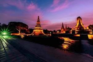 Bangkok: Ayutthaya Nacht Tour (Join Tour)