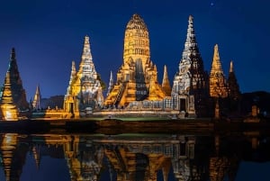 Bangkokissa: Bangkok: Ayutthaya Night Tour (Liity retkelle): Ayutthaya Night Tour (Liity retkelle)