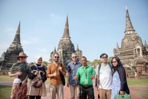 Bangkok: Ayutthaya, Railway & Floating Markets Full-Day Tour