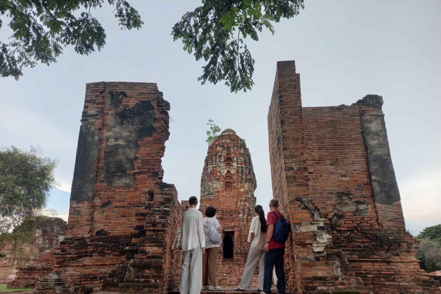 Bangkok: Ayutthaya-templer og busstur til det kongelige palasset