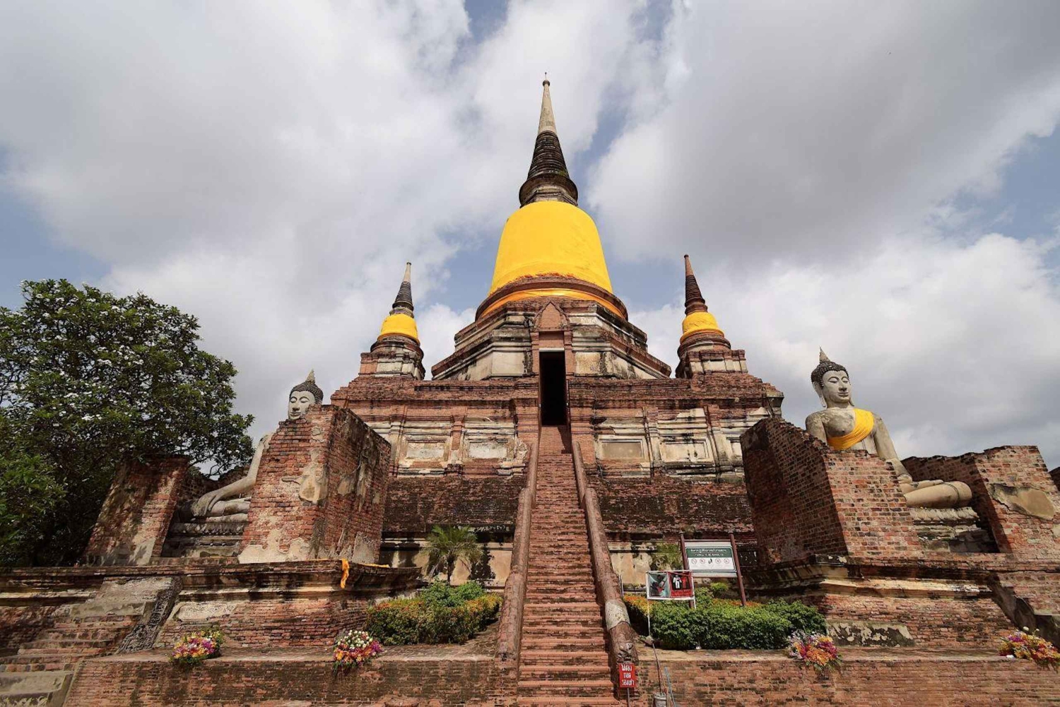 Banguecoque: excursão privada de um dia aos templos de Ayutthaya, património da UNESCO