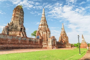 Banguecoque: excursão privada de um dia aos templos de Ayutthaya, património da UNESCO