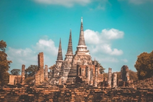 Banguecoque: excursão privada de um dia aos templos de Ayutthaya, património da UNESCO