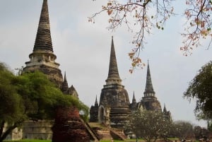 Bangkokissa: Ayutthaya VIP-päiväretki veneajelulla ja oppaalla.