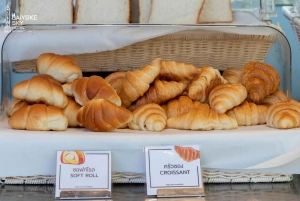 Banguecoque: pequeno-almoço buffet no Baiyoke Sky, na varanda do 81.º andar