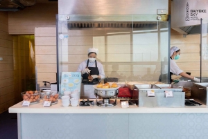 Banguecoque: pequeno-almoço buffet no Baiyoke Sky, na varanda do 81.º andar