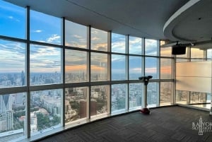 Bangkok: Baiyoke Sky Hotel Observatory Entry Ticket & Drink