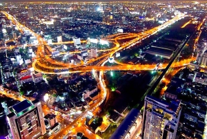 Bangkok: Balkongbuffé og observasjonsdekk i Baiyoke Tower