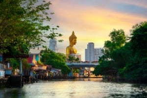 Bangkok: Guidad tur till Grand Palace och Wat Arun med transport