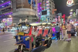 Bangkok La mágica aventura nocturna en Tuk Tuk de Bangkok