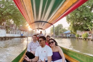 Bangkok: Højdepunkter med madtur og solnedgang i Wat Arun