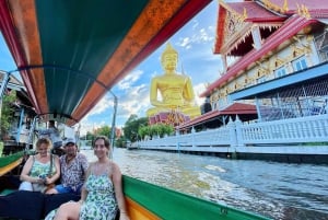 Bangkok: Høydepunktstur med smaksprøver og solnedgang i Wat Arun