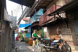 Bangkok: Bike and Longtail Boat Tour with Lunch