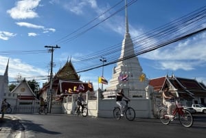 Bangkok: Bike and Longtail Boat Tour with Lunch