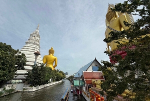 Bangkok: Big Buddha-togtur og lokal streetfood-fest