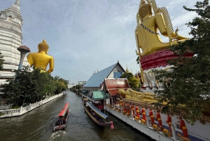 Bangkok: Big Buddha-togtur og lokal streetfood-fest