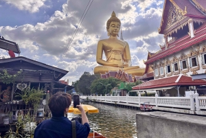 Bangkok: Big Buddha-togtur og lokal streetfood-fest