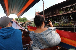 Bangkok: Bike and Canal Boat Tour with Lunch