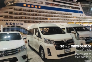 Bangkok: transfer BKK Pattaya/HuaHin/Ayuthaya i inne