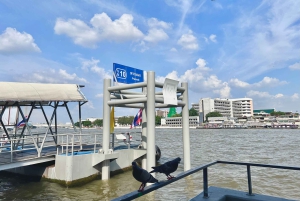 Bangkok: Bådtur med krydstogt ved floden og besøg i Wat Arun