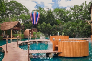 Banguecoque: Pacotes de comida do Bubble in the Forest Cafe