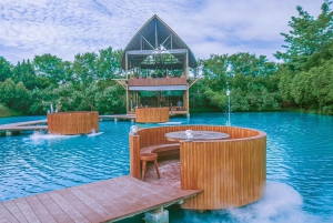 Banguecoque: Pacotes de comida do Bubble in the Forest Cafe