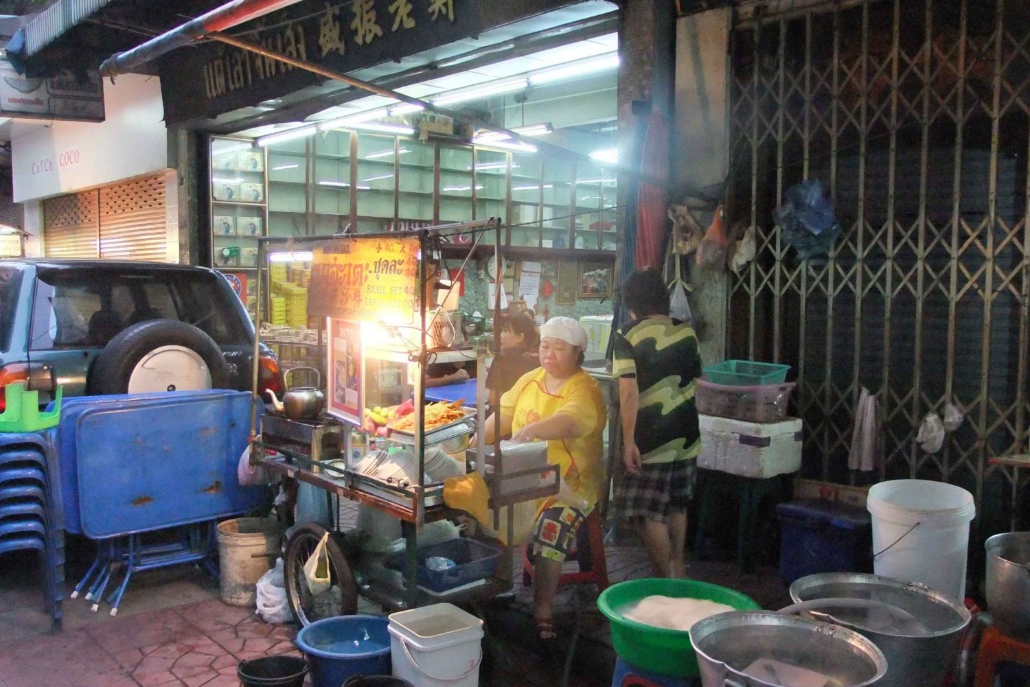 Bangkok by Night-cykeltur med streetfood-måltid