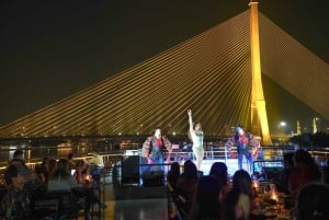 Bangkok: Crucero Calypso x Orquídea Blanca con traslado privado