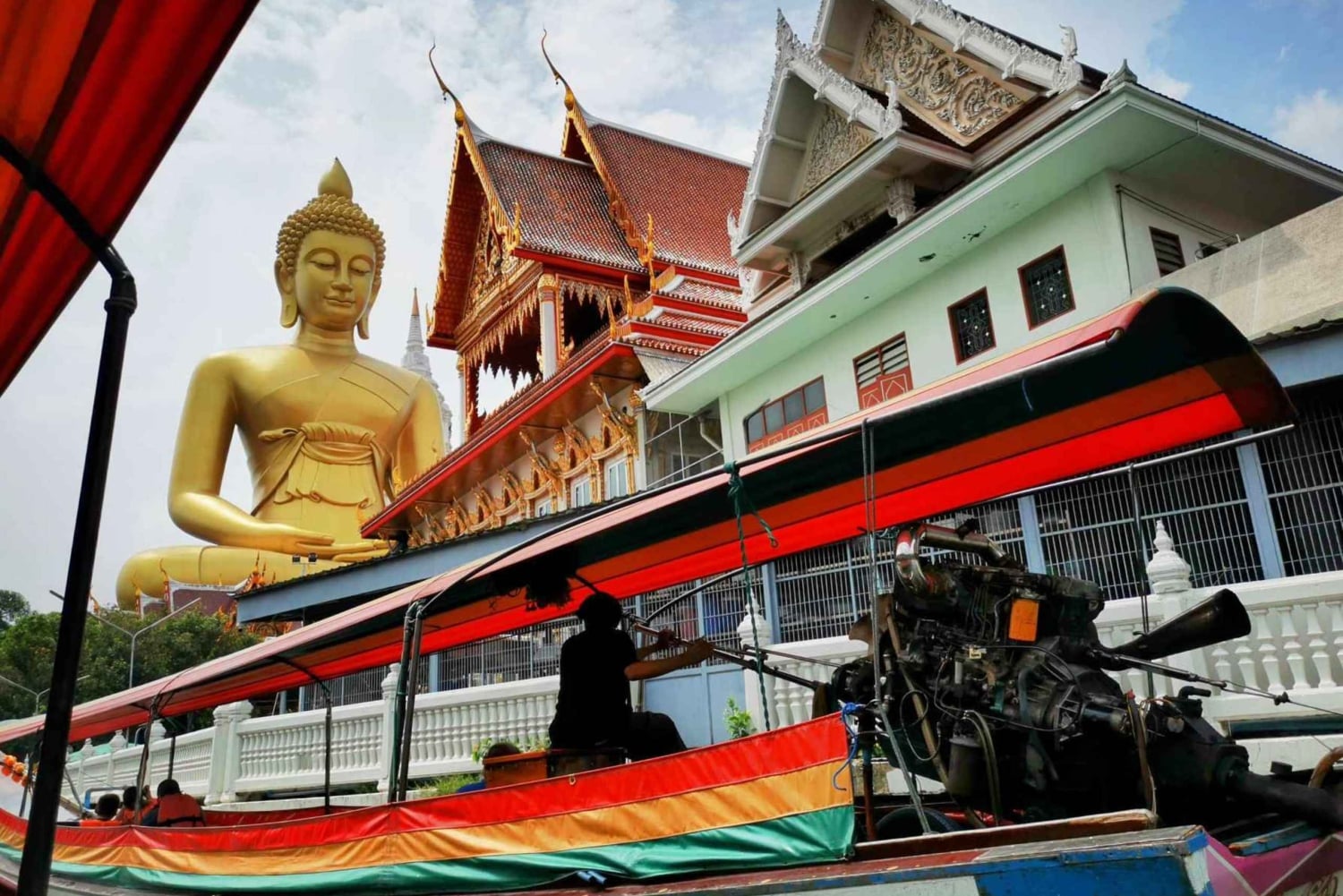 Bangkok: tour in barca sui canali, Grande Buddha e Casa dell'Artista