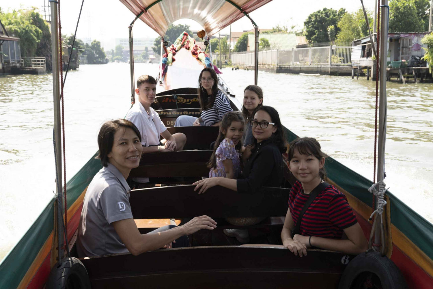 Bangkok: Canal Highlight Boat Tour, Siam Museum, Wat Arun