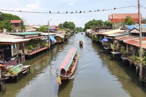 Bangkok: Canal Longtail Boat Sightseeing Cruise