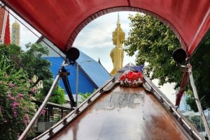 Bangkok: Canal Longtail Boat Sightseeing Cruise