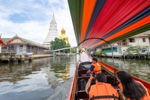 Bangkok : Visite du canal de Bangkok et du marché flottant de Taling Chan