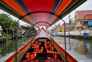 Bangkok: Kanal i Bangkok Rundtur i Bangkoks kanal och Taling Chans flytande marknad