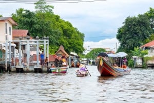Bangkok: Kanal i Bangkok & Taling Chan flydende markedstur