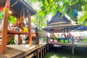 Bangkok: Kanał Bangkoku i wycieczka po pływającym targu Taling Chan