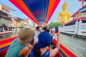 Bangkokissa: Bangkok: Longtail Boat Canal Cruise