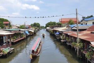 Bangkokissa: Bangkok: Longtail Boat Canal Cruise