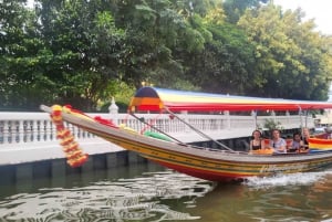 Bangkokissa: Bangkok: Longtail Boat Canal Cruise