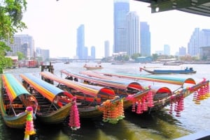 Bangkokissa: Bangkok: Longtail Boat Canal Cruise