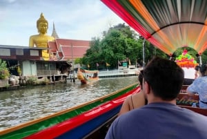 Bangkokissa: Bangkok: Longtail Boat Canal Cruise