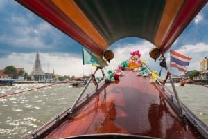 Bangkokissa: Bangkok: Longtail Boat Canal Cruise