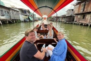 Bangkokissa: Bangkok: Longtail Boat Canal Cruise