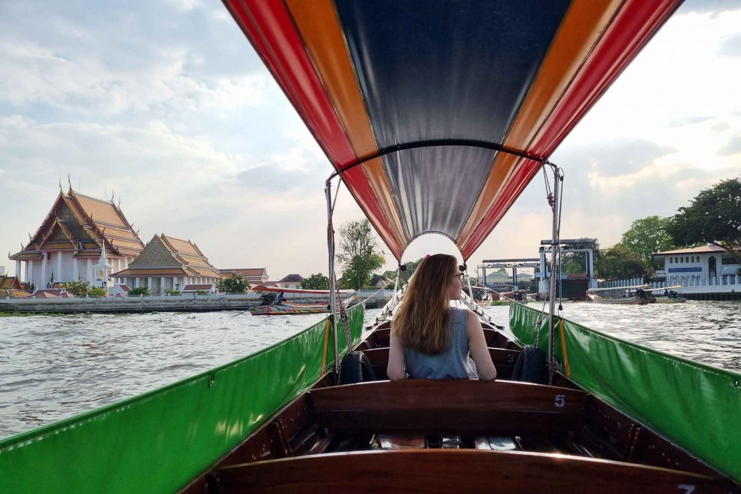 Bangkok: Canal Tour by Private longtail and Wat Paknam
