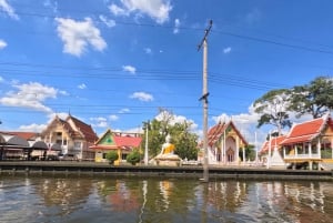 Bangkok: tour dei canali, vita locale sul fiume e visita guidata al Wat Arun