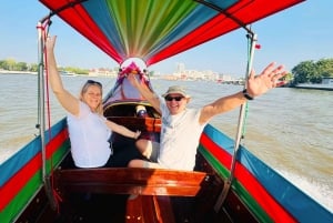 Banguecoque: passeio pelos canais, vida local no rio e visita guiada a Wat Arun