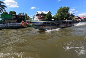 Banguecoque: passeio pelos canais, vida local no rio e visita guiada a Wat Arun