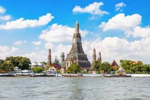 Bangkok: Canal Tour Local Life Along Waterways ends Wat Arun